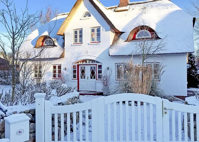 Haus Meerstern Tatil Evi Wyk auf Föhr